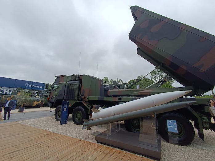 MLRS from the German company Rheinmetall