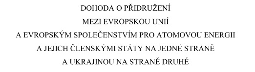 redakce název Dohody
