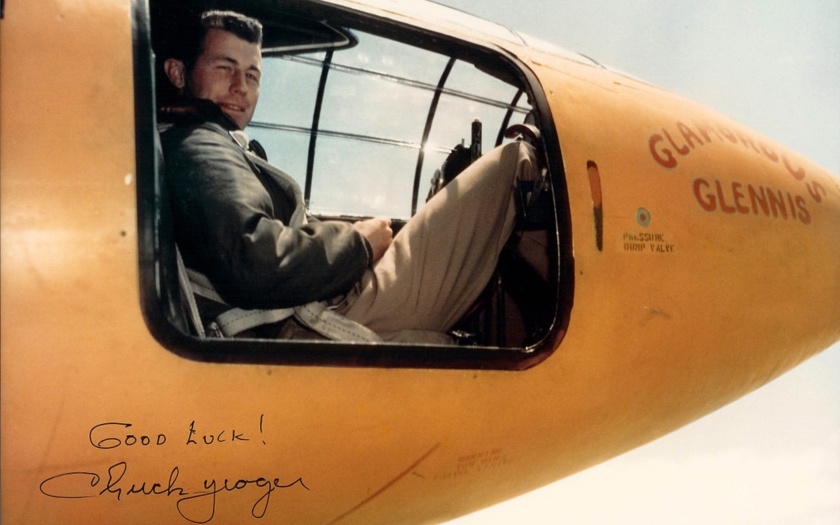 Historie: Letecké eso Chuck Yeager se dnes dožívá 93 let!