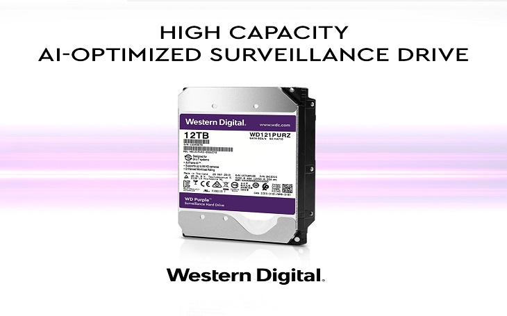 Western Digital zvyšuje možnosti dohledových kamerových systémů s umělou inteligencí a představuje nový pevný disk s vysokou ukládací kapacitou