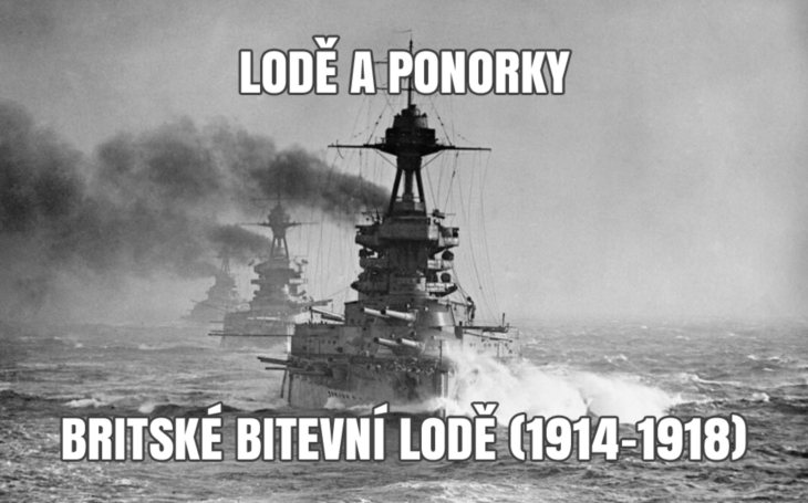 První světová válka – bitevní lodě Royal Navy (1914–1918)