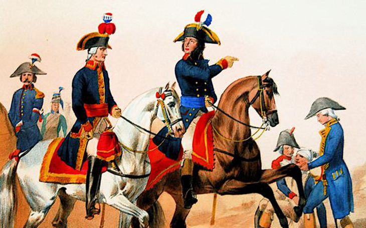 Napoleonova armáda - hodnostní stupně a jejich označení (1786-1815)