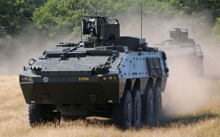 Patria dodala vozidlo AMV 8x8 System Platform společnosti Saab