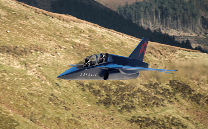 Na veletrhu DSEI 2021 bude představen nový britský proudový letoun od společnosti AERALIS