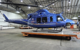Letecká služba PČR získala nový vrtulník Bell 412EPI