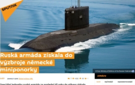 Komedie v podání Sputnik News: Německo dodalo Rusku miniponorky