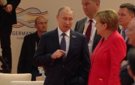 Macron, Merkelová, Putin budou jednat o realizaci příměří v Sýrii