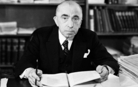 Nešťastný hrdina tragických březnových dnů roku 1939. Prezident Hácha jako…