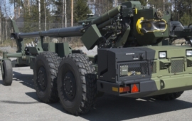 Finská Patria představila levné řešení moderních kolových houfnic ARVE