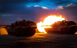 Americké hlavní bojové tanky M1A1 Abrams na Ukrajině dobojovaly